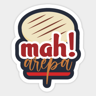 Mah Arepa Sticker